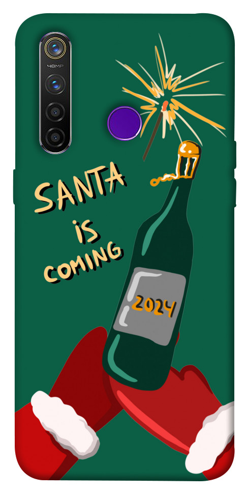 

Чехол Santa is coming для Realme 5 Pro 1447983
