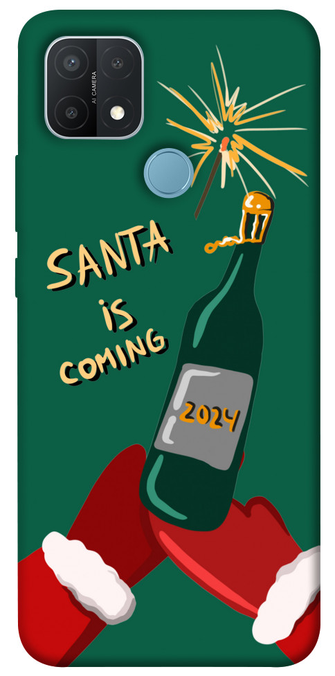 

Чехол Santa is coming для Oppo A15s 1448037