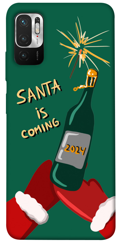 

Чехол Santa is coming для Xiaomi Redmi Note 10 5G 1448061