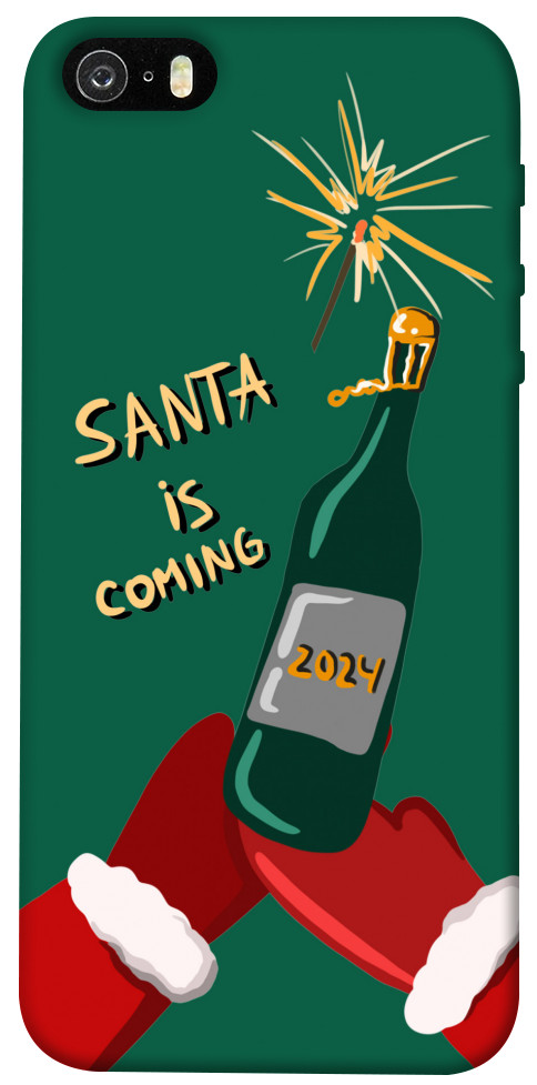 

Чехол Santa is coming для Apple iPhone 5S 1448091