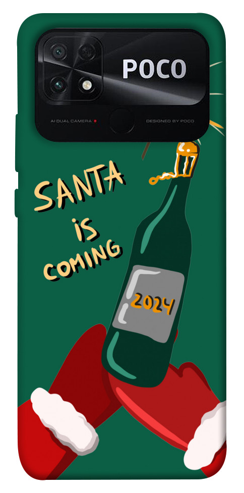 

Чехол Santa is coming для Xiaomi Poco C40 1448111