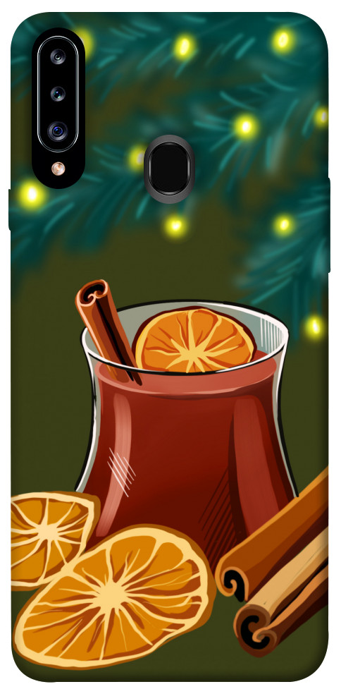 

Чехол New year drink для Galaxy A20s (2019) 1448363