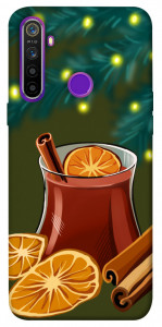 Чехол New year drink для Realme 5