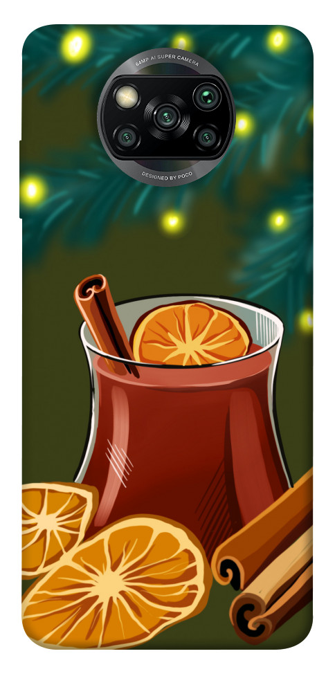 

Чехол New year drink для Xiaomi Poco X3 Pro 1448475