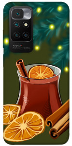 Чехол New year drink для Xiaomi Redmi 10