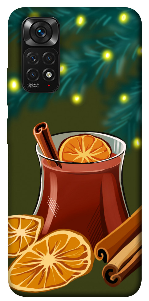 

Чехол New year drink для Xiaomi Redmi Note 11S 1448554