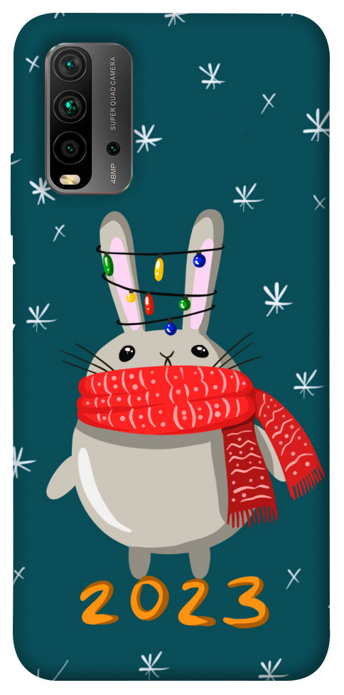Чохол Новорічний кролик для Xiaomi Redmi 9T