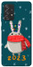 Чехол Новорічний кролик для Galaxy A72 4G
