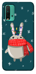 Чохол Новорічний кролик для Xiaomi Redmi Note 9 4G