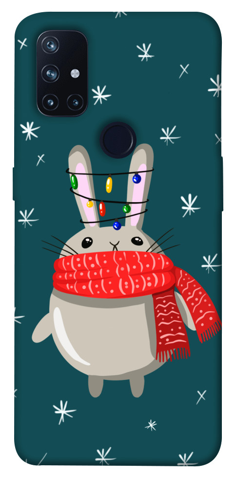 Чехол Новорічний кролик для OnePlus Nord N10 5G