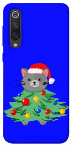 Чехол Новорічний котик для Xiaomi Mi 9 SE