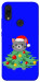 Чехол Новорічний котик для Xiaomi Redmi 7
