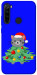 Чехол Новорічний котик для Xiaomi Redmi Note 8