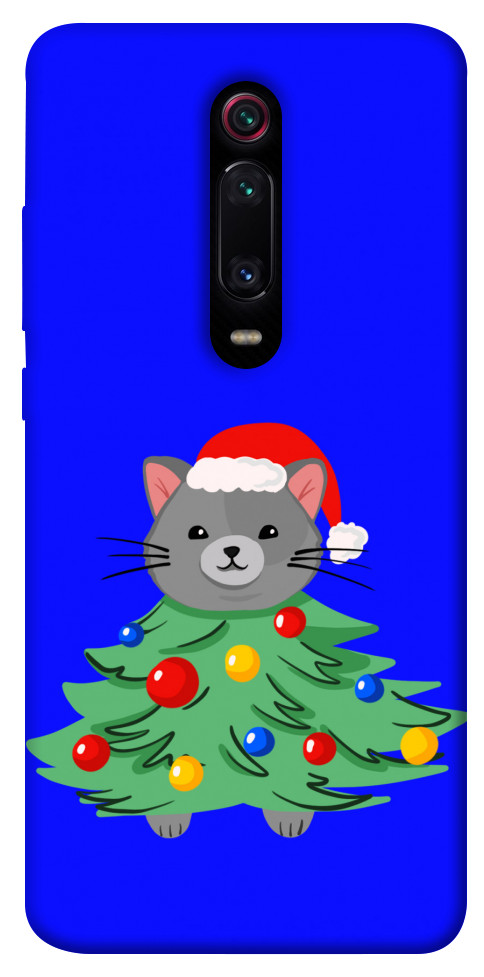 Чохол Новорічний котик для Xiaomi Mi 9T