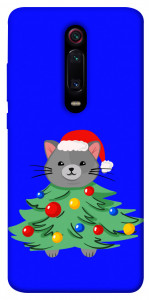 Чехол Новорічний котик для Xiaomi Mi 9T