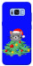 Чехол Новорічний котик для Galaxy S8 (G950)