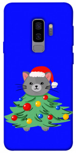 Чохол Новорічний котик для Galaxy S9+