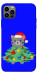 Чехол Новорічний котик для iPhone 12 Pro