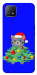 Чехол Новорічний котик для Oppo A73
