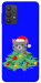 Чехол Новорічний котик для Galaxy A32 4G