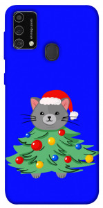 Чехол Новорічний котик для Galaxy M21s