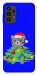 Чехол Новорічний котик для Galaxy A13 4G