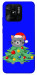 Чехол Новорічний котик для Xiaomi Redmi 10C