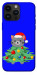 Чехол Новорічний котик для iPhone 14 Pro Max