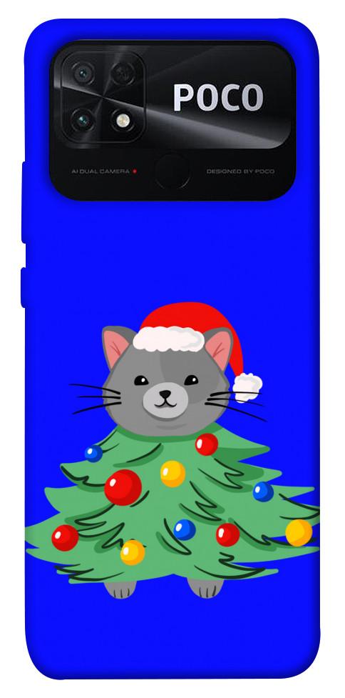 

Чехол Новорічний котик для Xiaomi Poco C40 1449527