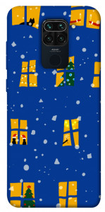 Чехол Різдвяний вечір для Xiaomi Redmi Note 9