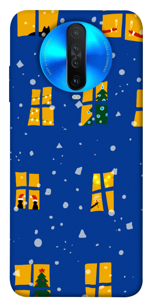 

Чехол Різдвяний вечір для Xiaomi Redmi K30 1449653