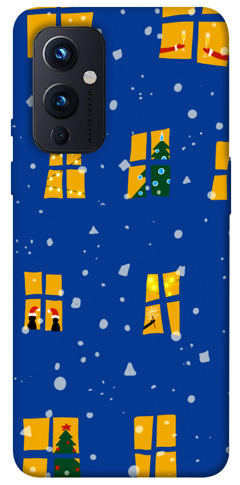 

Чохол Різдвяний вечір для OnePlus 9 1449695