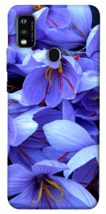 Чехол Фиолетовый сад для ZTE Blade A51