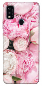 Чохол Pink peonies для ZTE Blade A51