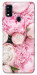 Чехол Pink peonies для ZTE Blade A51