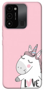 Чохол Unicorn love для TECNO Spark 8C