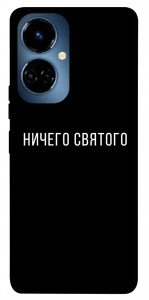 Чехол Ничего святого black для TECNO Camon 19 (CI6n)