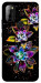 Чохол Flowers on black для Blackview A70