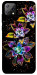 Чохол Flowers on black для Blackview A55