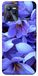 Чехол Фиолетовый сад для Realme C35