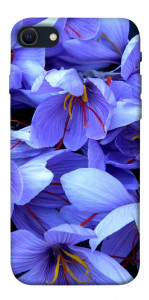 Чехол Фиолетовый сад для iPhone SE (2022)