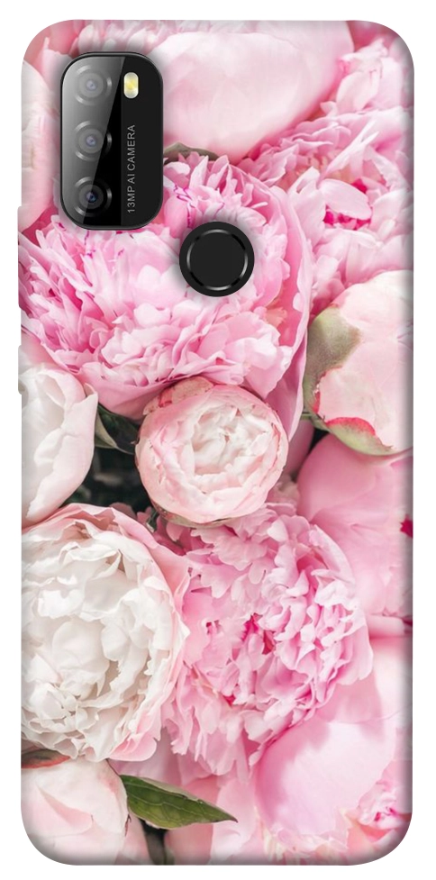 Чохол Pink peonies для Blackview A70