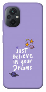 Чехол Just believe in your Dreams для Xiaomi Poco M5