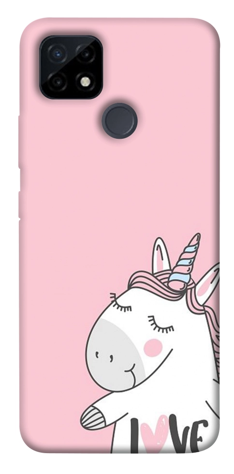 Чехол Unicorn love для Realme C21Y