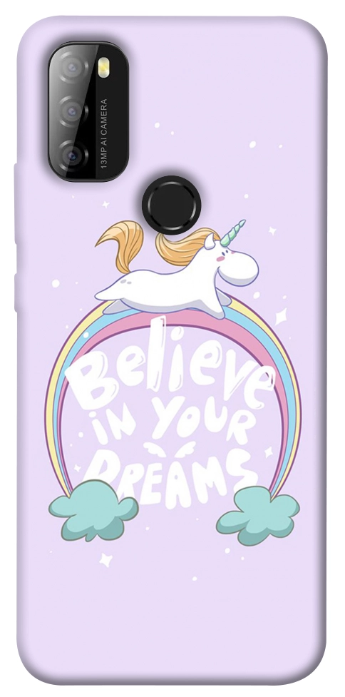 Чохол Believe in your dreams unicorn для Blackview A70