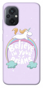 Чехол Believe in your dreams unicorn для Xiaomi Poco M5