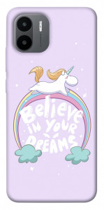 Чохол Believe in your dreams unicorn для Xiaomi Redmi A2