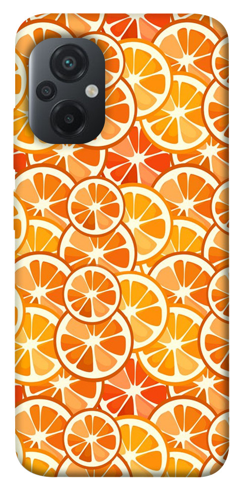 

Чехол Мандариновый паттерн для Xiaomi Poco M5 1452710