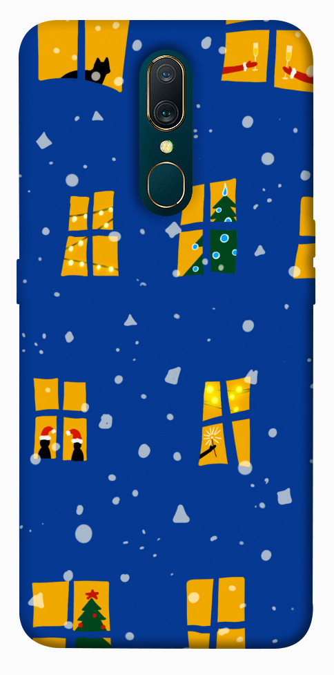 

Чохол Різдвяний вечір для OPPO A9 1452787