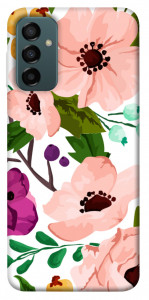 Чехол Акварельные цветы для Galaxy M23 5G